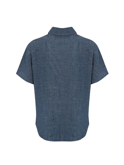 Camicia Zamia in cotone effetto denim HAND PICKED | ZAMIA WM 05308001